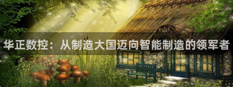 天辰娱乐地址:华正数控:从制造大国迈向智能制造的领军者